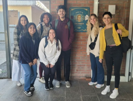 Students in the CIEE program