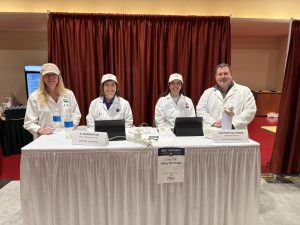 Verma judging at the World Cheese Contest. 